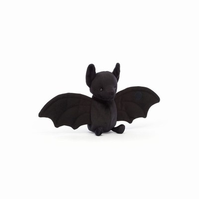 Jellycat Wrapabat Black Australia | 415083ACV